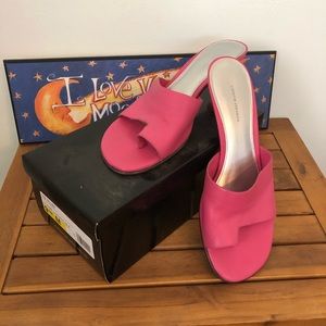 Valerie Stevens pink pumps